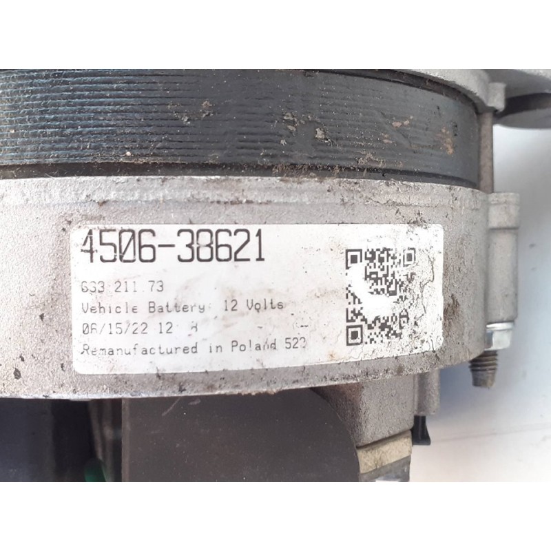 Recambio de alternador para fiat seicento (187) hobby referencia OEM IAM 450638621 2
