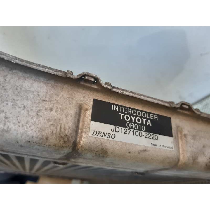Recambio de intercooler para toyota avensis wagon (t25) 2.0 d-4d executive referencia OEM IAM JD1271002220 - Negro 2