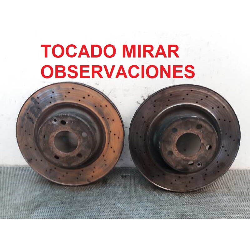 Recambio de disco freno delantero para mercedes-benz clase s (w220) berlina 400 cdi (220.028) referencia OEM IAM   
