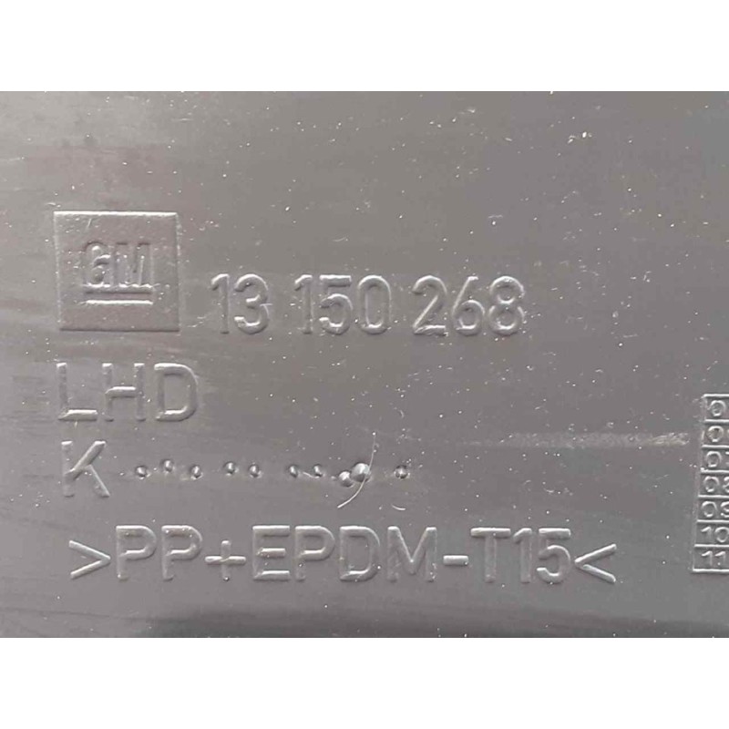 Recambio de guantera para opel zafira b enjoy plus referencia OEM IAM 13150268 - Negro 2