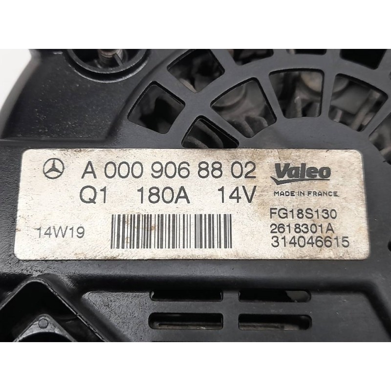 Recambio de alternador para mercedes-benz sprinterii combi (desde 01.06) 313/316 cdi (906.731/733/735) referencia OEM IAM A00090 4