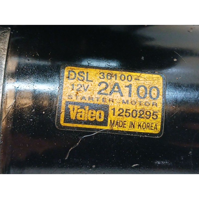 Recambio de motor arranque para kia cee'd emotion referencia OEM IAM 361002A100 1250295 - Negro 2