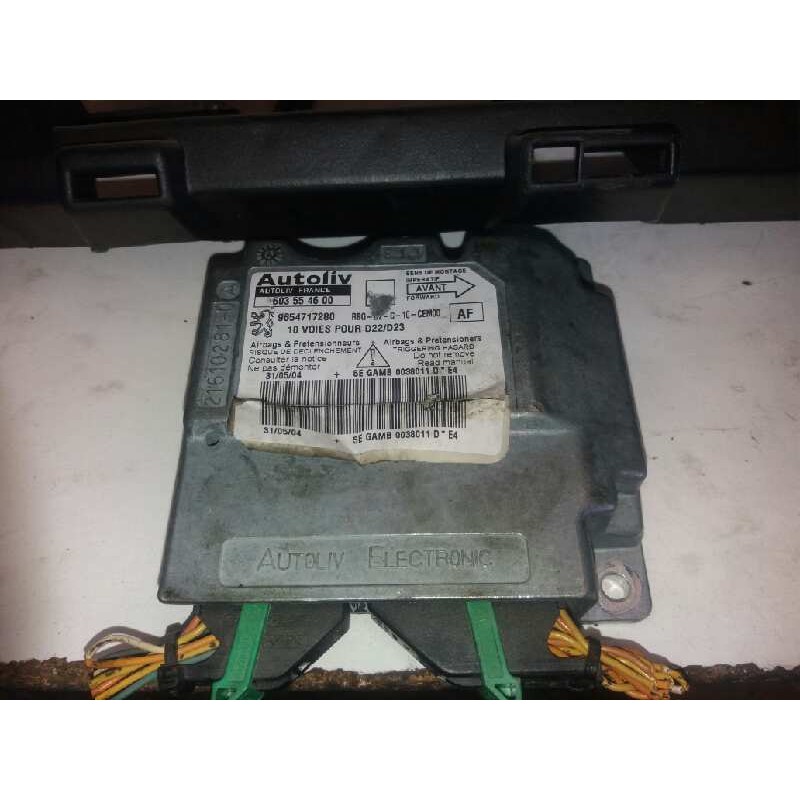 Recambio de kit airbag para peugeot 407 2.0 16v hdi fap cat (rhr / dw10bted4) referencia OEM IAM 9654717280 9644588880 96445891Z - Negro 4