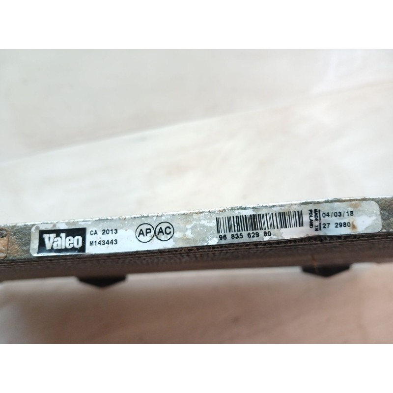 Recambio de condensador / radiador aire acondicionado para peugeot 2008 (--.2013) active referencia OEM IAM 9683562980 - Gris 2