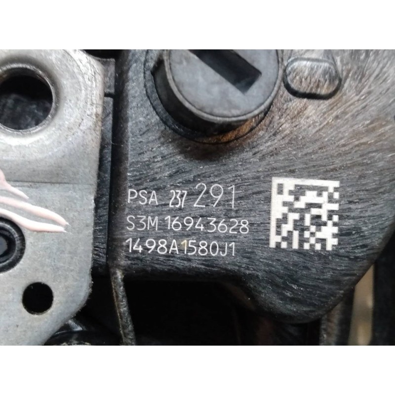 Recambio de cerradura puerta trasera izquierda para peugeot 3008 allure referencia OEM IAM 1498A1580J1 237291 PSA 4