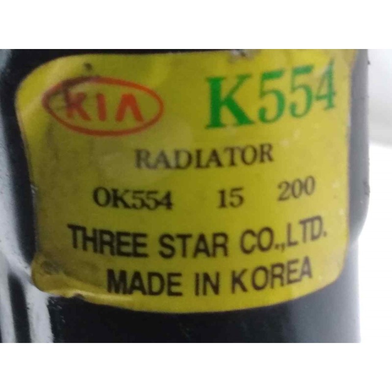 Recambio de radiador agua para kia carnival td ls referencia OEM IAM OK55415200 - Gris 2