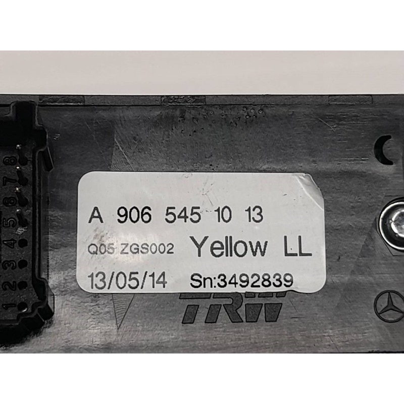 Recambio de mando elevalunas delantero izquierdo para mercedes-benz sprinterii combi (desde 01.06) 313/316 cdi (906.731/733/735) 4