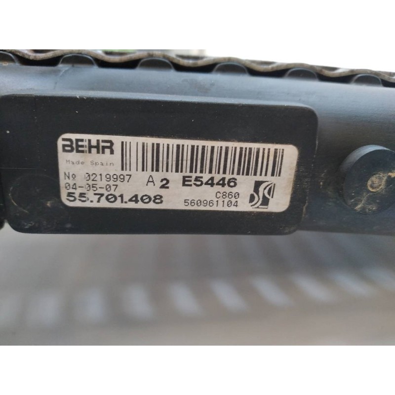 Recambio de radiador agua para opel corsa d enjoy referencia OEM IAM 55701408 - Rojo 2