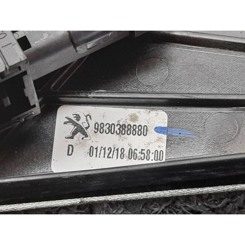 Recambio de elevalunas trasero derecho para peugeot 3008 allure referencia OEM IAM 9829482480 9830388880 156120861 2