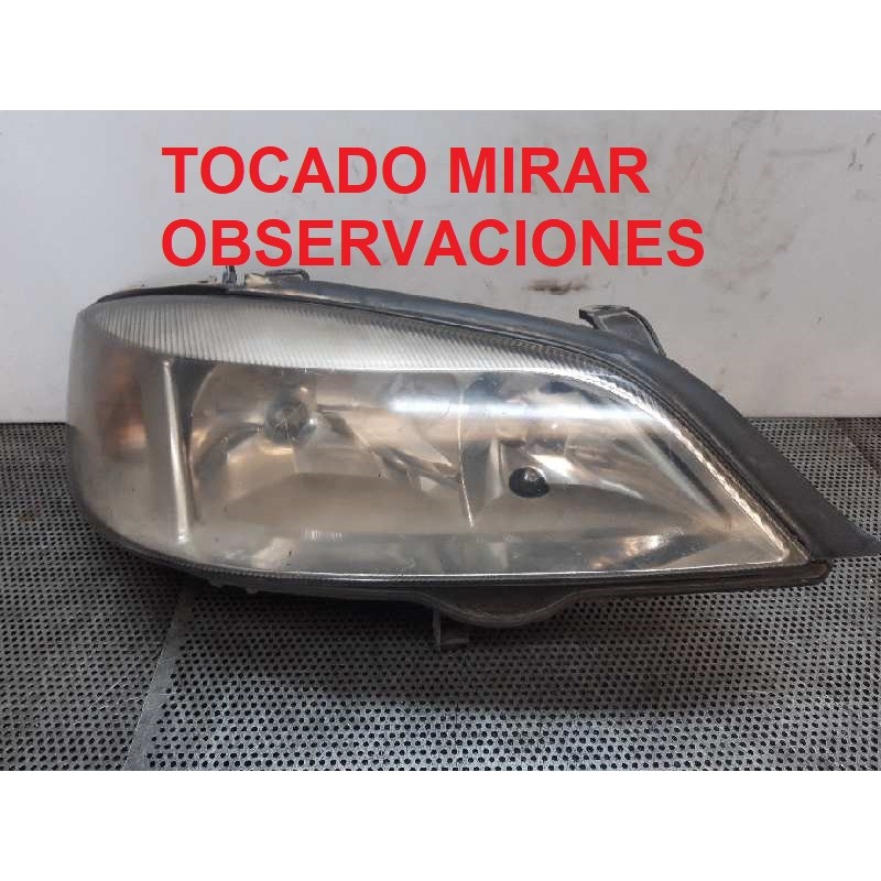 Recambio de faro derecho para opel astra g berlina club referencia OEM IAM   
