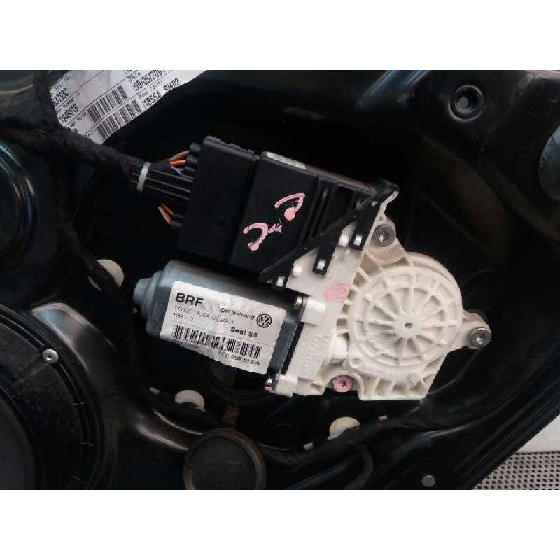 Recambio de elevalunas trasero derecho para seat toledo (1m2) 1.9 tdi referencia OEM IAM - Gris 3