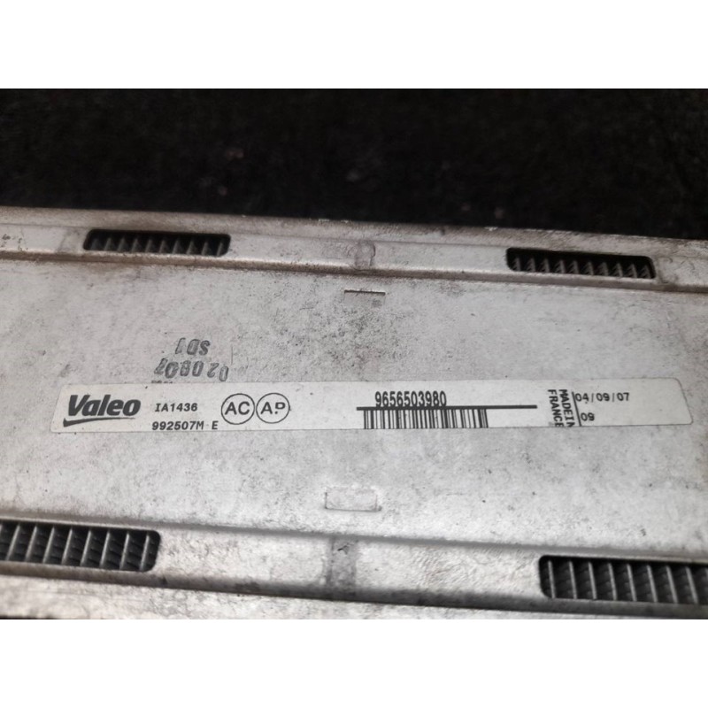 Recambio de intercooler para citroën c4 picasso exclusive referencia OEM IAM 9656503980 - Azul 3