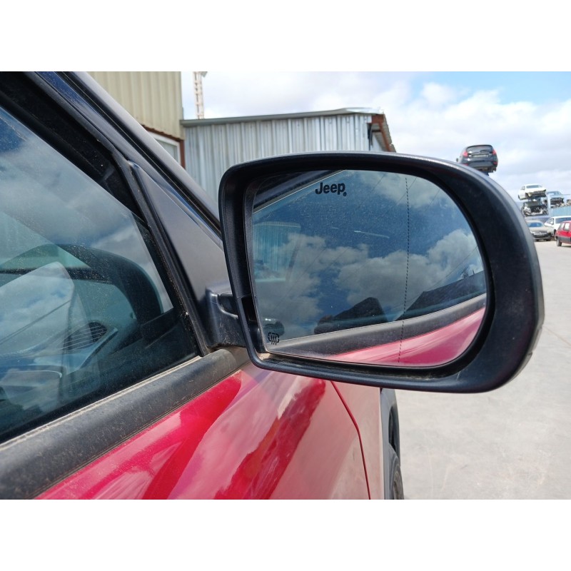 Recambio de retrovisor derecho para jeep compass (mp, m6, mv, m7) 1.6 crd referencia OEM IAM - Rojo 2