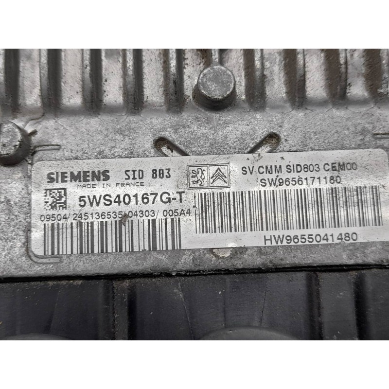 Recambio de centralita motor uce para peugeot 407 st confort referencia OEM IAM 9656171180 5WS40167GT 2