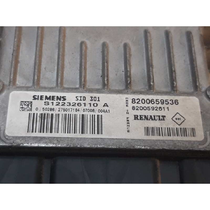 Recambio de centralita motor uce para renault megane ii familiar business referencia OEM IAM 8200659536 8200592611 S122326110A - Gris 3