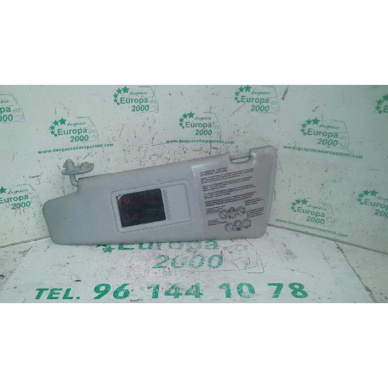Recambio de parasol izquierdo para fiat bravo (182) 1.6 16v cat referencia OEM IAM   