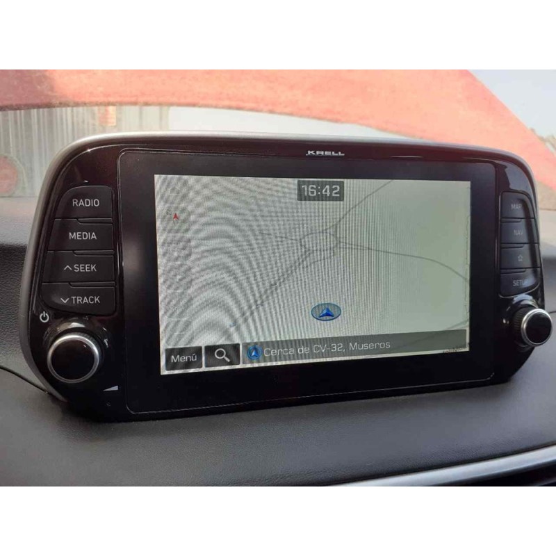 Recambio de pantalla multifuncion para hyundai tucson tecno mild-hybrid 2wd referencia OEM IAM - Rojo 2