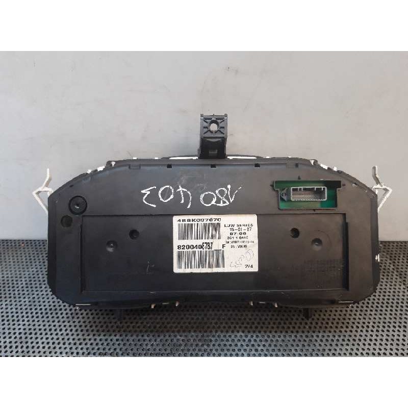 Recambio de cuadro instrumentos para renault megane ii familiar business referencia OEM IAM 8200408787F - Gris 4