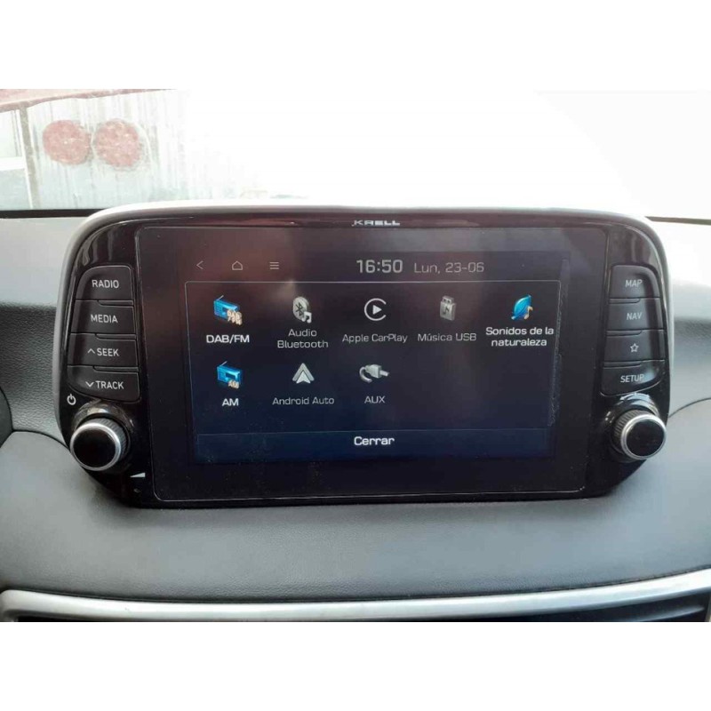 Recambio de pantalla multifuncion para hyundai tucson tecno mild-hybrid 2wd referencia OEM IAM - Rojo 5