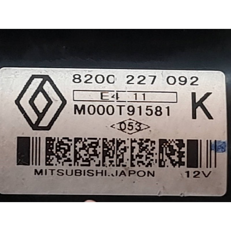 Recambio de motor arranque para renault clio ii fase ii (b/cb0) base authentique referencia OEM IAM 8200227092 4
