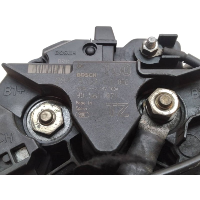 Recambio de alternador para opel vectra c berlina comfort referencia OEM IAM 0124415002 90561971 BOSCH 5