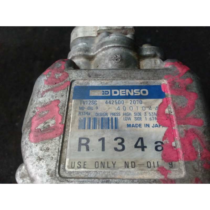 Recambio de compresor aire acondicionado para fiat brava (182) 1.9 turbodiesel referencia OEM IAM 4425002070  DENSO 3