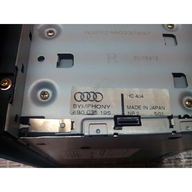 Recambio de sistema audio / radio cd para audi a6 berlina (4b2) 2.7 v6 30v biturbo referencia OEM IAM 4B0035195 - Gris 2