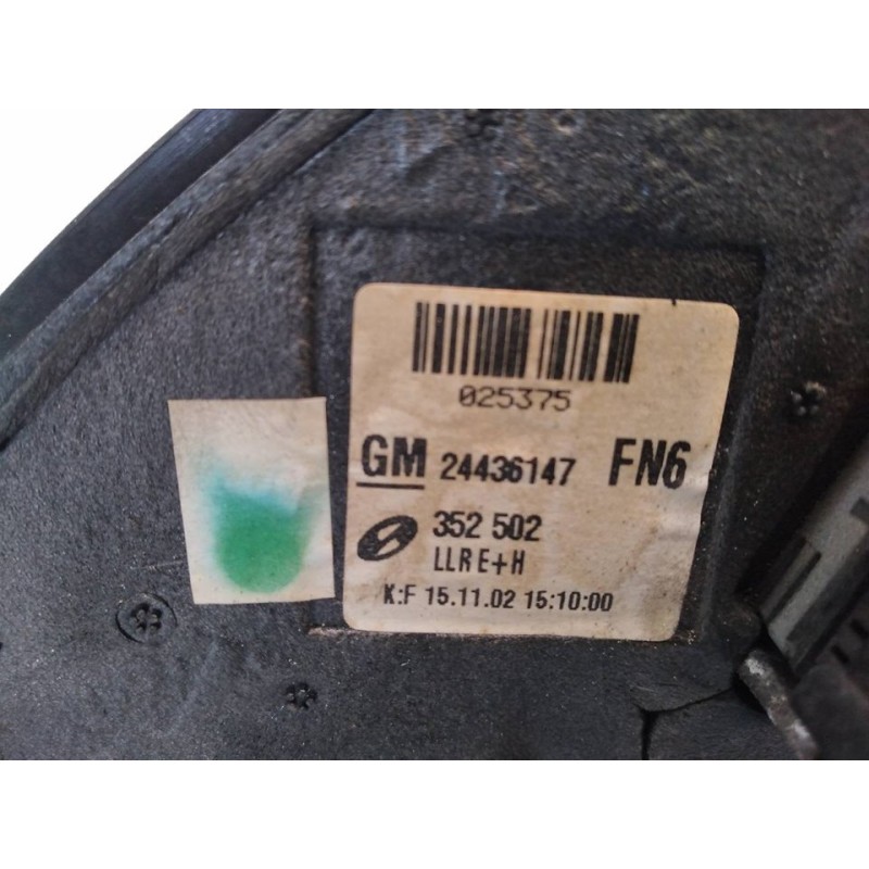 Recambio de retrovisor derecho para opel vectra c berlina comfort referencia OEM IAM 24436147 2