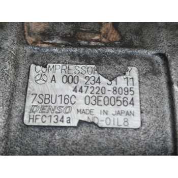 COMPRESOR AIRE ACONDICIONADO A0002343111 4472208095 03E00564