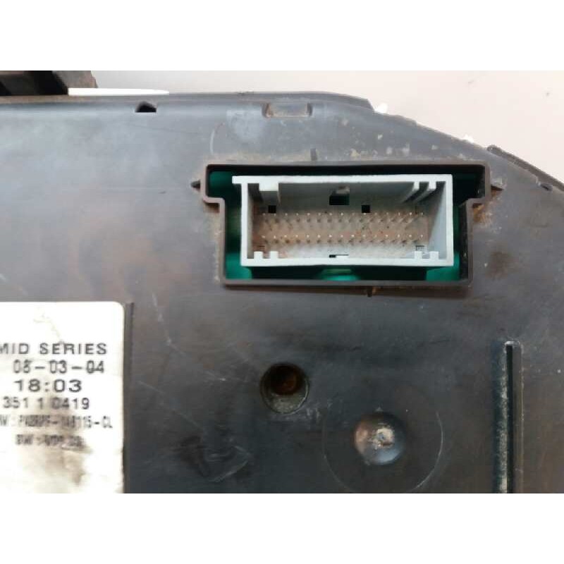 Recambio de cuadro instrumentos para renault megane ii berlina 5p 1.9 dci diesel referencia OEM IAM 8200364015 - Gris 4