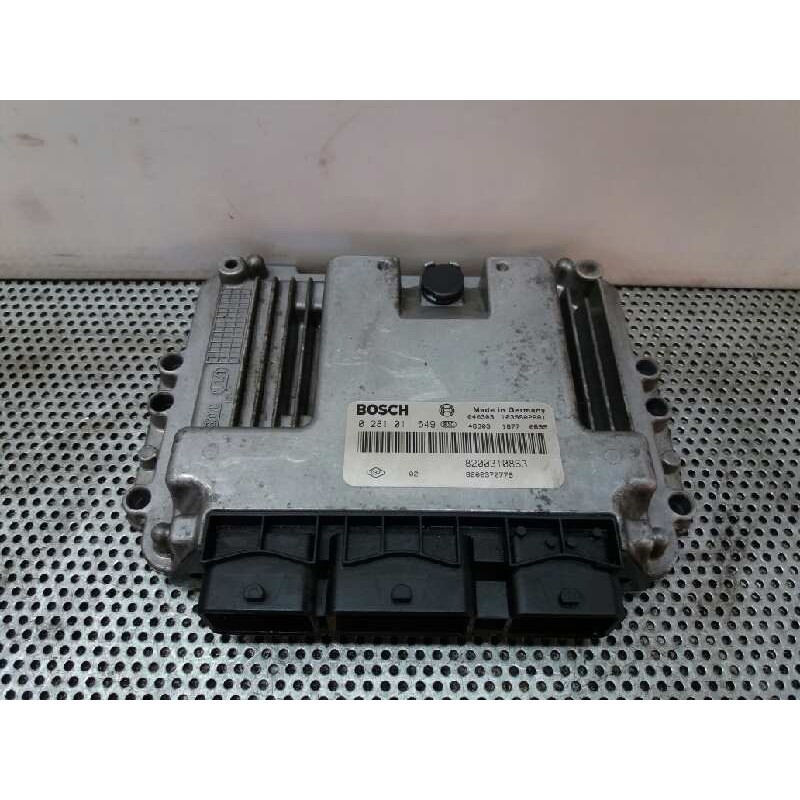 Recambio de centralita motor uce para renault megane ii berlina 5p 1.9 dci diesel referencia OEM IAM 0281011549 8200310863 - Gris