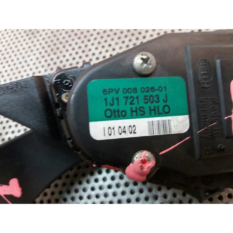 Recambio de potenciometro pedal para seat leon (1m1) stella referencia OEM IAM 1J1721503J - Rojo 3