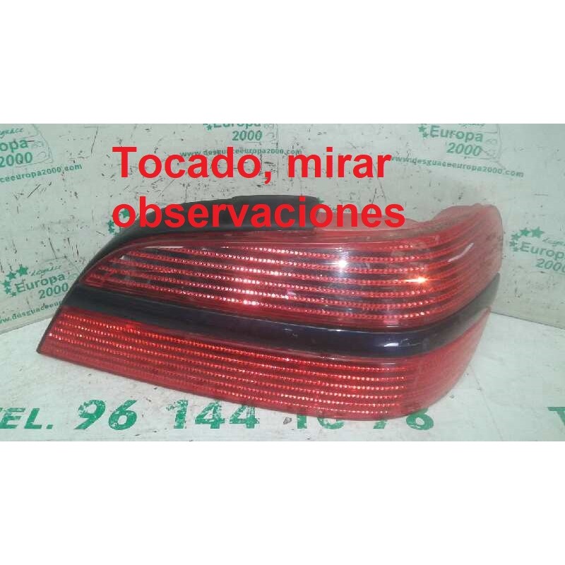 Recambio de piloto trasero derecho para peugeot 406 berlina (s1/s2) 2.0 hdi cat referencia OEM IAM   