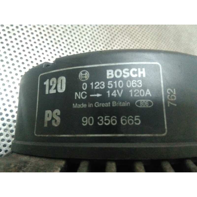 Recambio de alternador para opel frontera a básico referencia OEM IAM 0123510063 90356665 - Azul 5