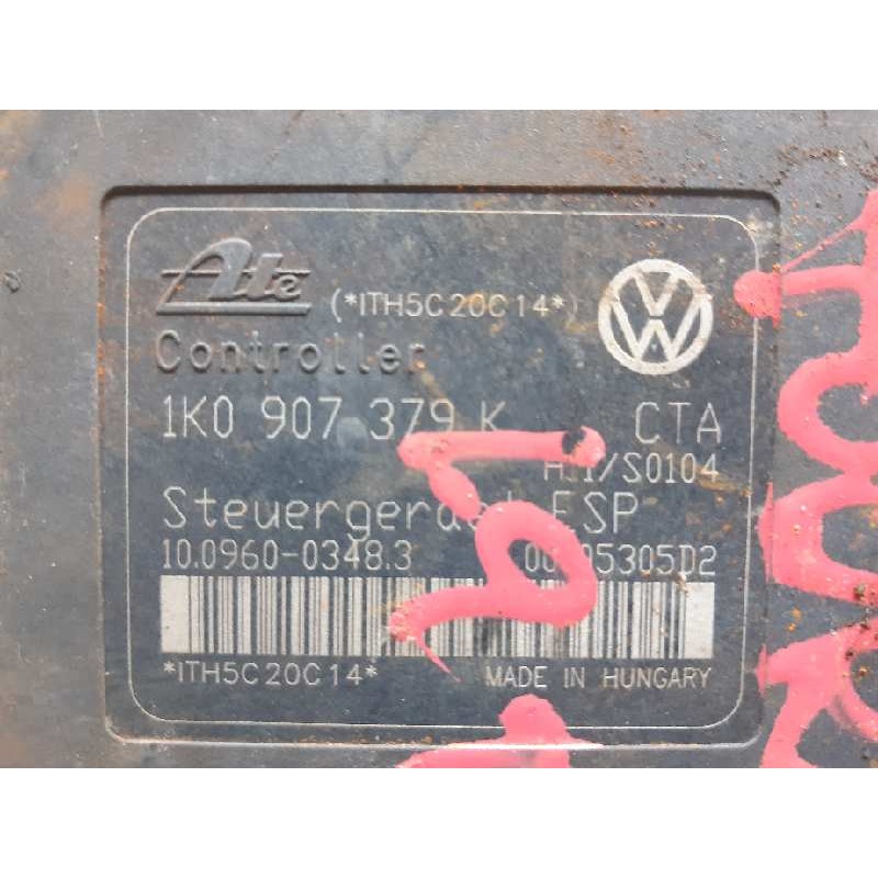 Recambio de abs para volkswagen touran (1t1) 1.9 tdi referencia OEM IAM 1K0614517H 10020601064 1K0907379K 2