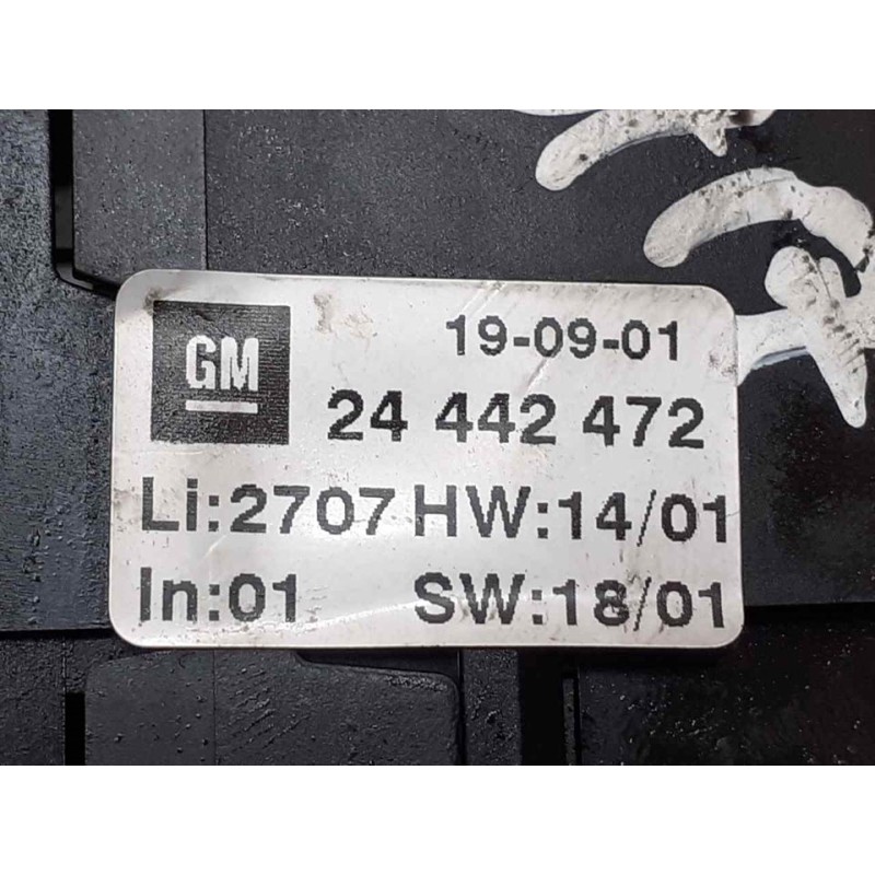 Recambio de mando climatizador para opel astra g berlina sport referencia OEM IAM 24442472 - Negro 2
