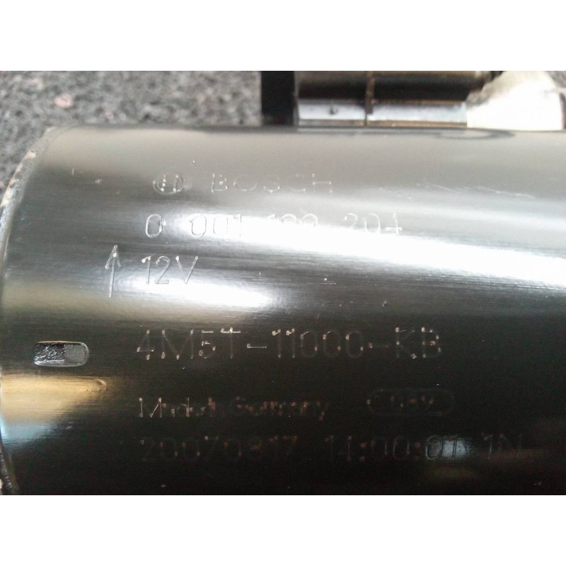 Recambio de motor arranque para ford focus berlina (cap) ambiente (d) referencia OEM IAM 4M5T11900KB 4