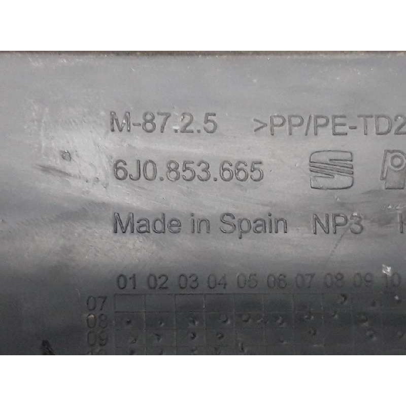 Recambio de rejilla paragolpes izquierda para seat ibiza st (6j8) reference referencia OEM IAM 6J0853665 3