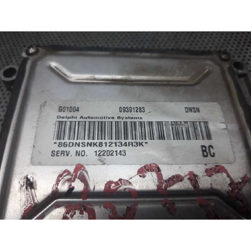 Recambio de centralita motor uce para opel astra g berlina sport referencia OEM IAM 09391283 G01004 DELPHI - Negro 2