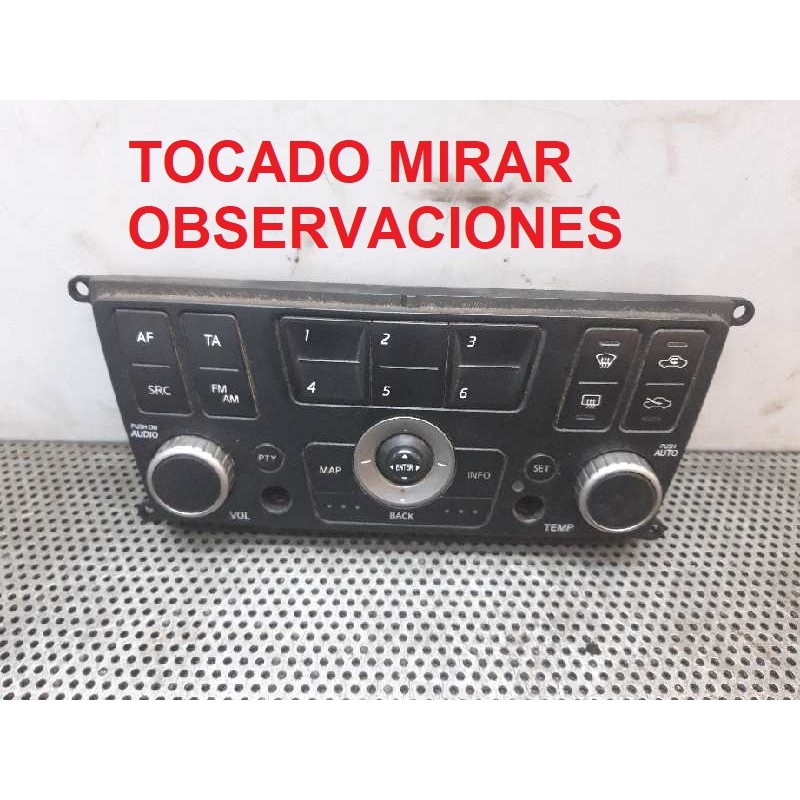 Recambio de mando climatizador para nissan almera tino (v10m) acenta referencia OEM IAM 28395BU700 50471995H 