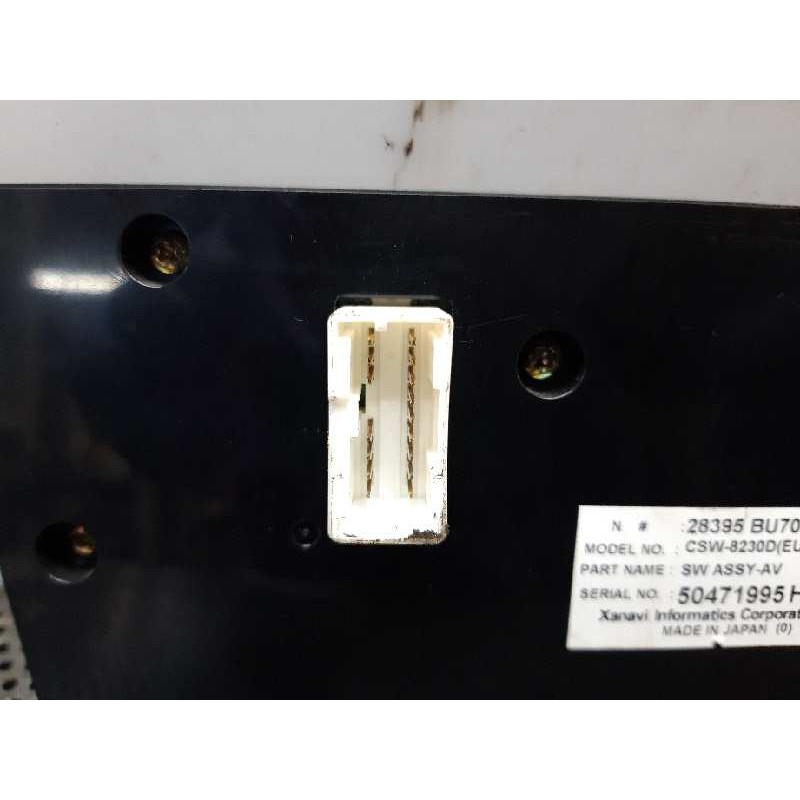 Recambio de mando climatizador para nissan almera tino (v10m) acenta referencia OEM IAM 28395BU700 50471995H - Gris 2