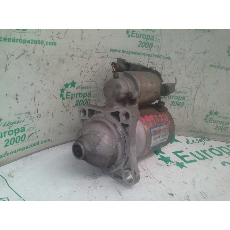 Recambio de motor arranque para kia shuma ii 1.6 cat referencia OEM IAM 361002X000  