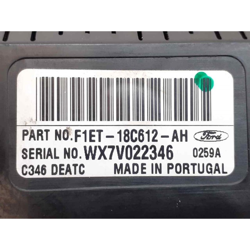 Recambio de mando climatizador para ford focus lim. trend referencia OEM IAM F1ET18C612AH 2