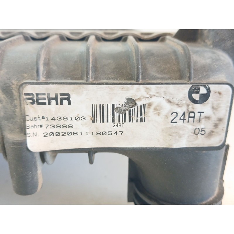 Recambio de radiador agua para bmw x5 (e53) 3.0d referencia OEM IAM 1439103 24AT BEHR - Gris 2