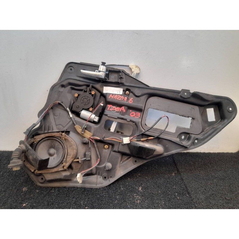 Recambio de elevalunas trasero derecho para mazda 6 berlina (gg) referencia OEM IAM   