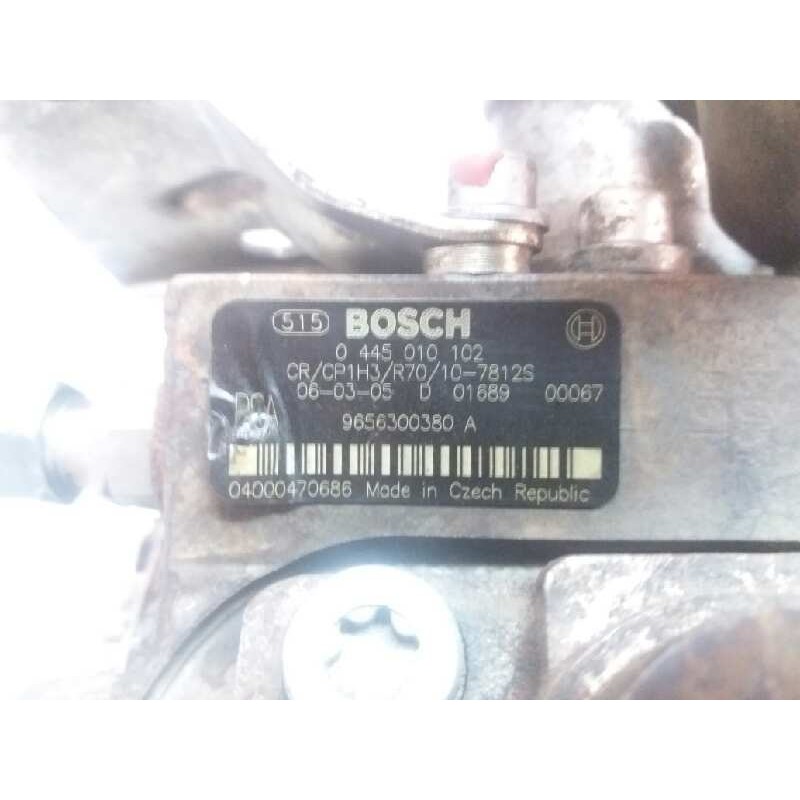 Recambio de bomba inyeccion para peugeot 207 xs referencia OEM IAM 0445010102 96563000380 - Rojo 3