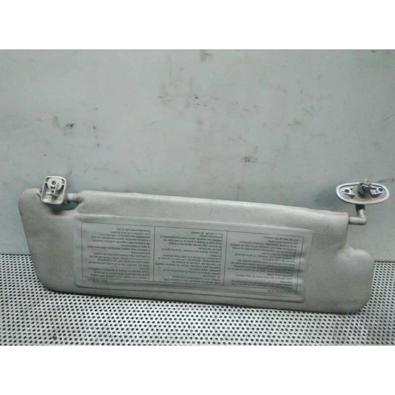 Recambio de parasol izquierdo para nissan vanette cargo 2.3 diesel referencia OEM IAM - Blanco 2