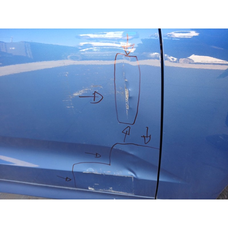 Recambio de puerta delantera derecha para volvo xc60 ii (246) t4 referencia OEM IAM - Azul 4