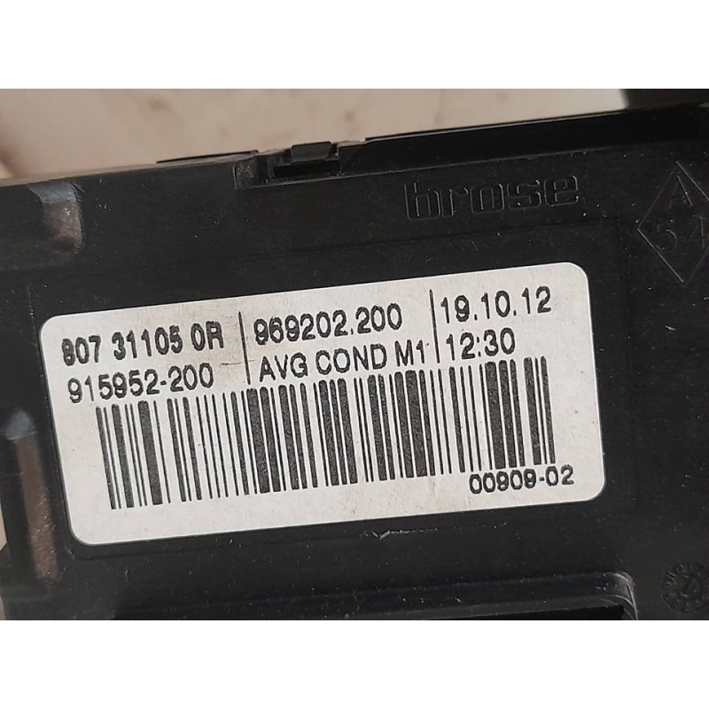 Recambio de elevalunas delantero izquierdo para renault scenic iii dynamique referencia OEM IAM 807311050R - Blanco 3