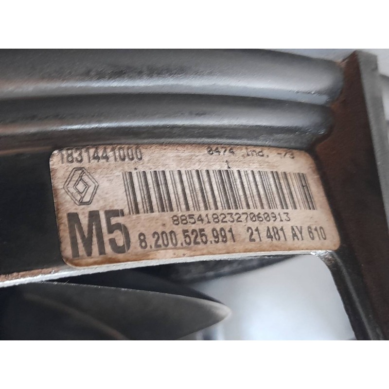 Recambio de electroventilador para renault clio iii confort dynamique referencia OEM IAM 1831441000 8200525991 FAURECIA 3